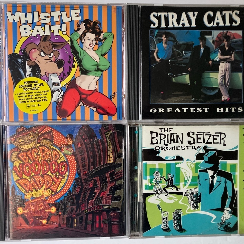 4 Swing/Rockabilly CD’s
